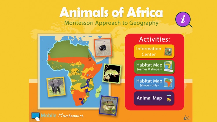 Montessori Animals of Africa screenshot-0