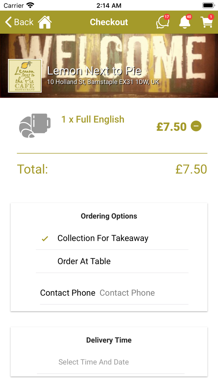 Lemon Next to the Pie