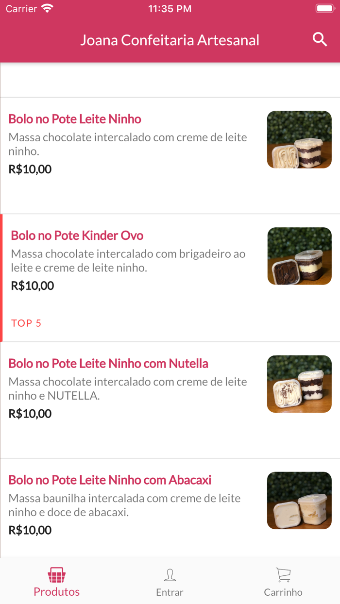 Joana Confeitaria Artesanal