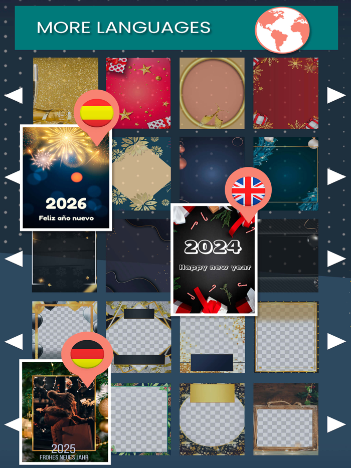 New Year Frames - Edit photos
