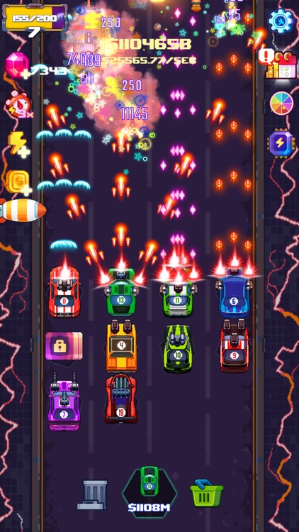 PixelCar: Idle Defense screenshot-3