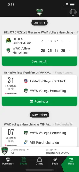 Game screenshot WWK Volleys Herrsching apk