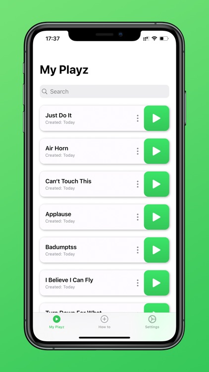Playzlib - Soundboard App