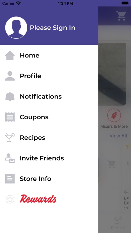 Warehouse Package Store