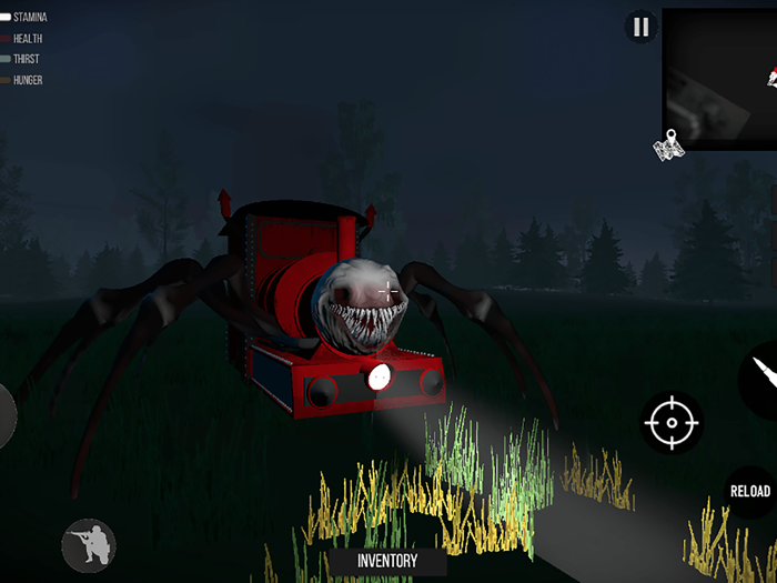 Horror Spider Train.