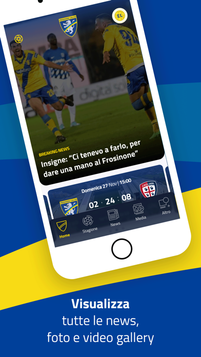 Frosinone Calcio Official App screenshot 2