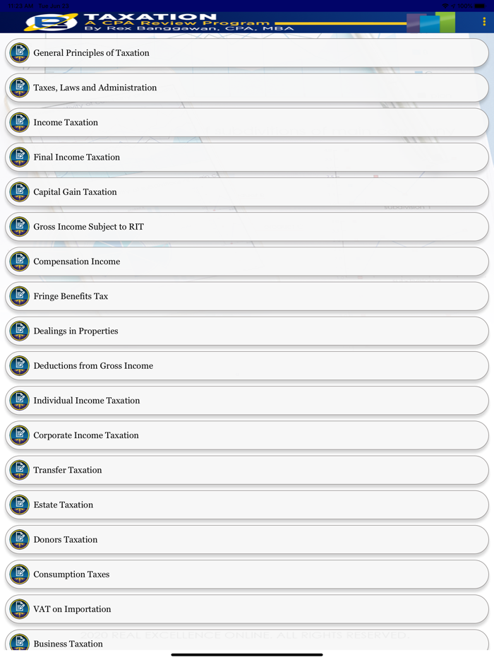Taxation CPA Reviewer