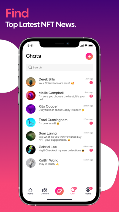 Screenshot #3 pour Tikbe: Crypto & NFT Community