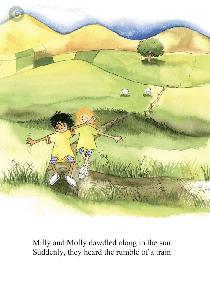 Milly, Molly and The Train