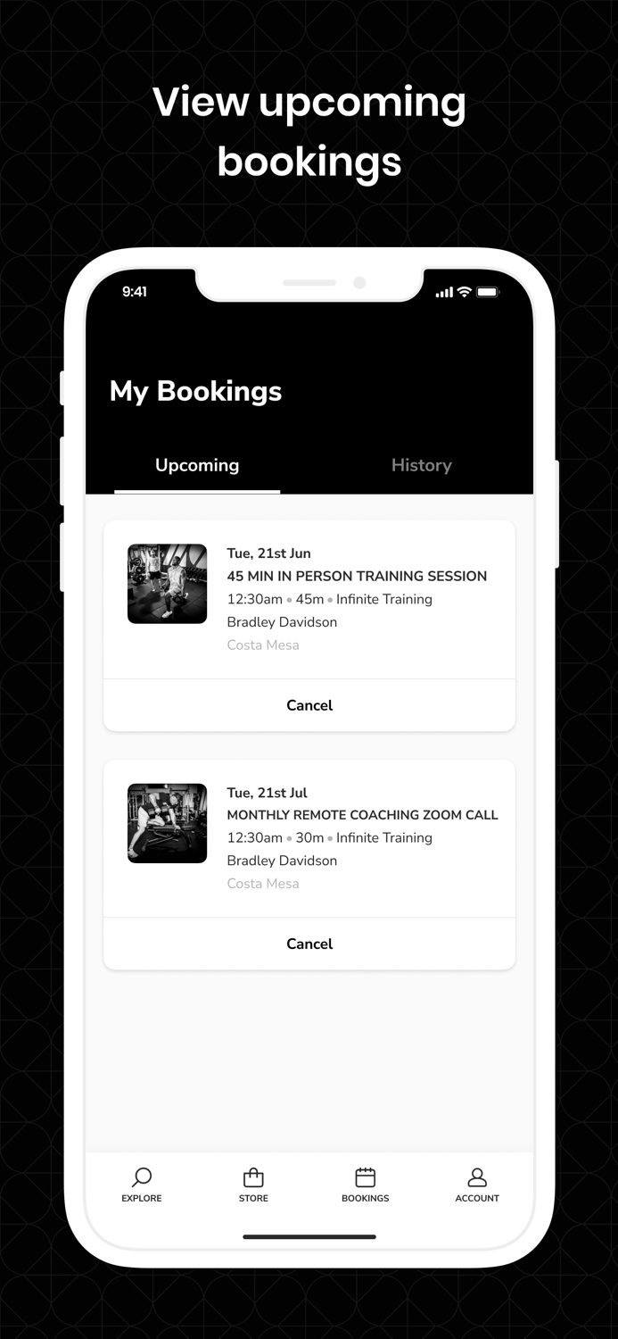 Brad Davidson Training