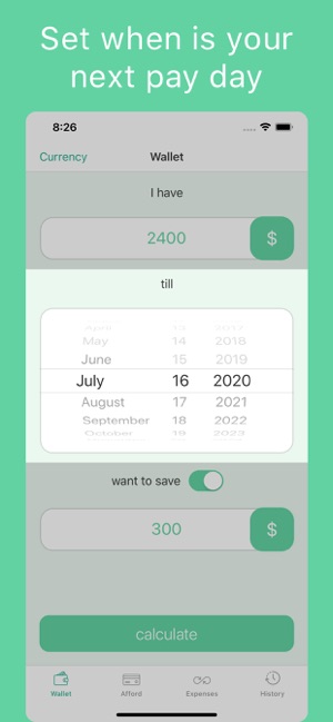 MoneyLeft - Afford calculator(圖4)-速報App