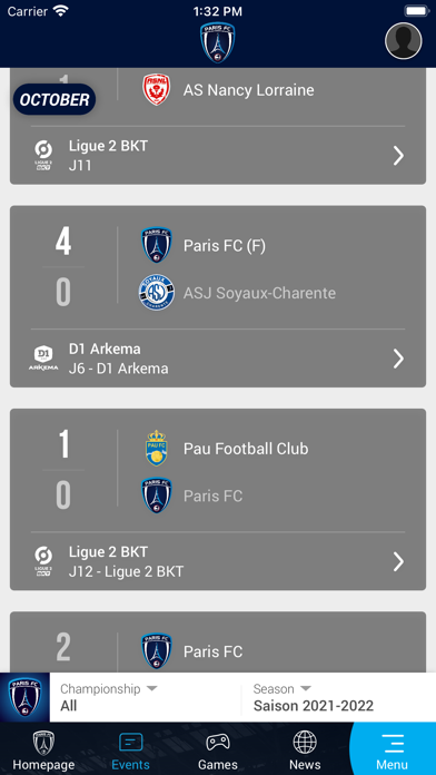 Paris FC screenshot 2