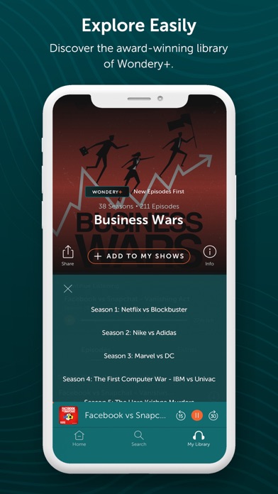Wondery - Premium Podcast Appのおすすめ画像7