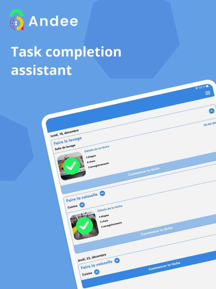 Andee - Schedule and Tasks