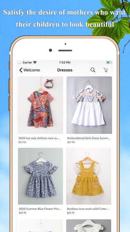 baby dress online shopping app