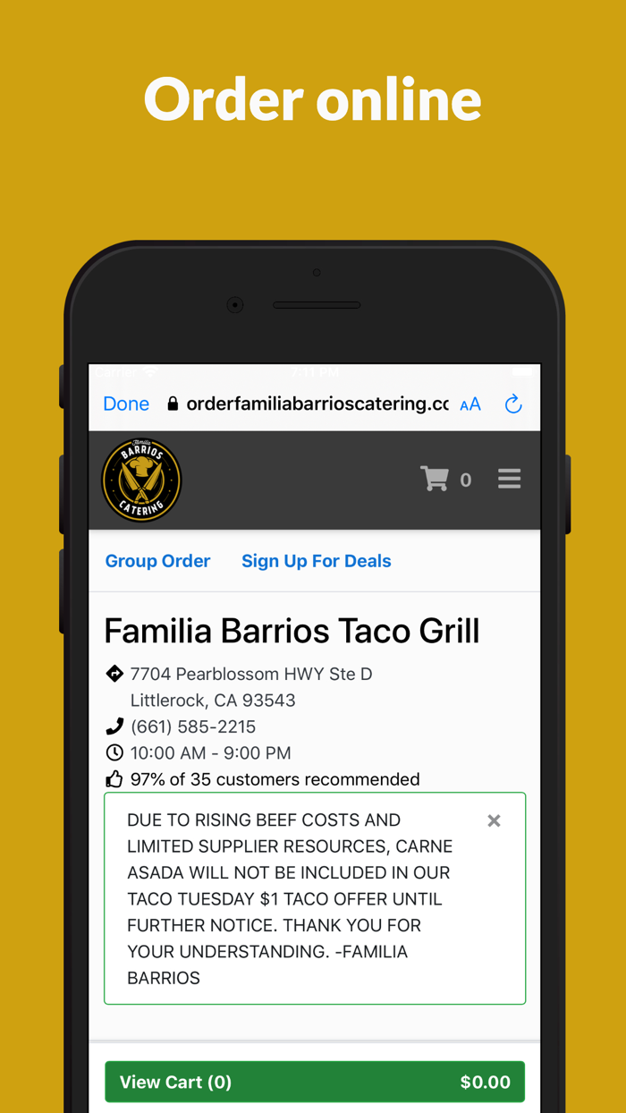 Barrios Taco Grill