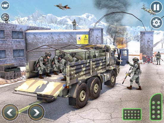 Military Truck Driver Game 3D screenshot 3