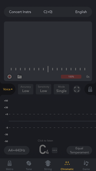 tuning app - tuner & metronome screenshot 2