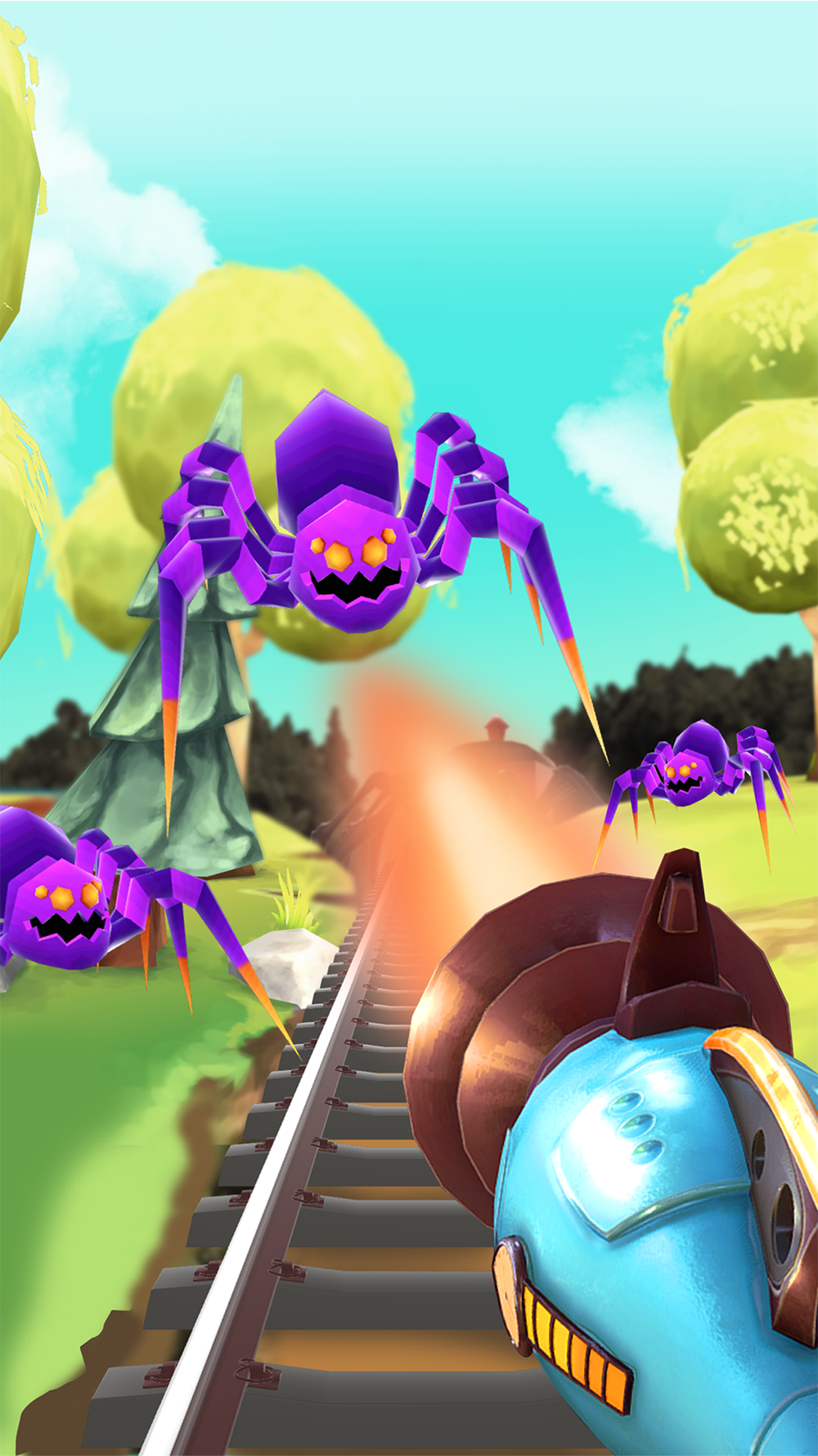 Spider Train: Survival Shoot for Android - Free App Download