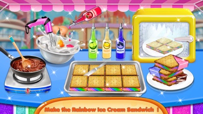 Rainbow Ice Cream sandwich screenshot 2
