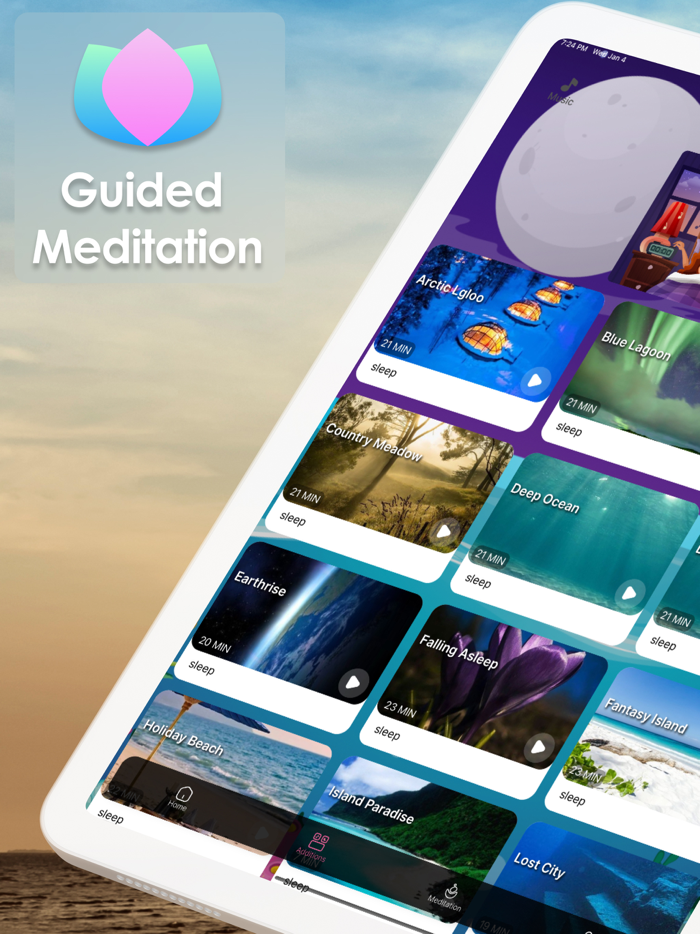 Calming Meditation still Sleep