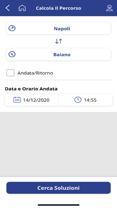 Screenshot of UNICO Campania app5