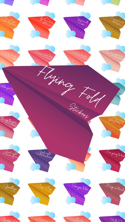 Flying Fold Stickers