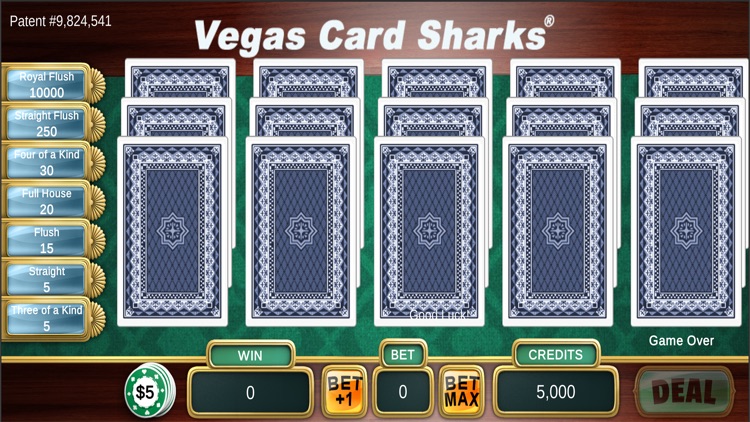 Vegas Card Sharks