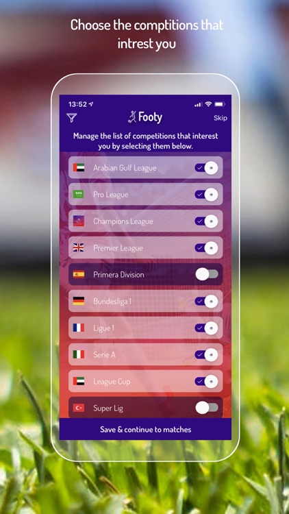 Footy Fan, predict games & win