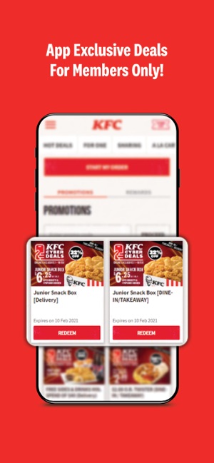 Kfc Singapore On The App Store