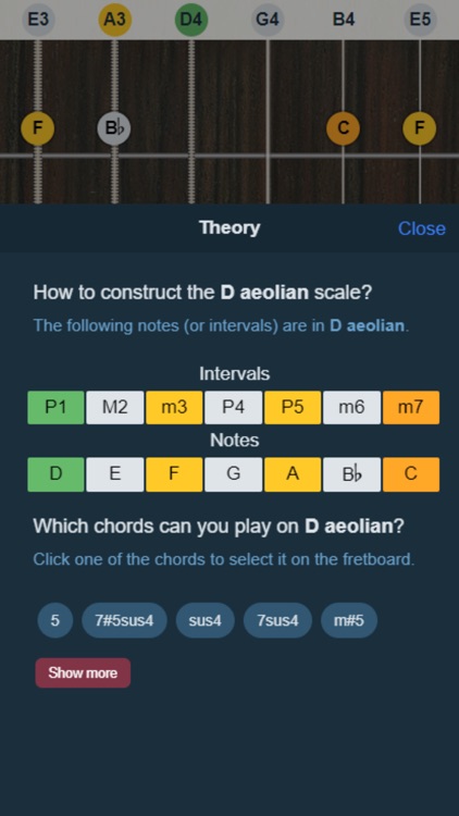 Fretty - All chords & scales. screenshot-3