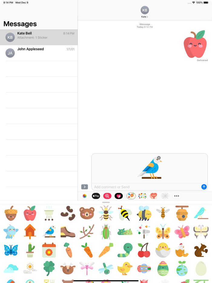 Spring Is Coming Stickers