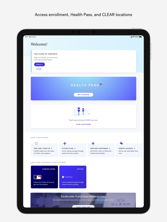 Clear Fast Touchless Access On The App Store
