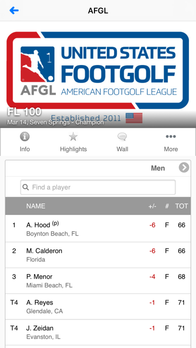 American FootGolf League screenshot 3