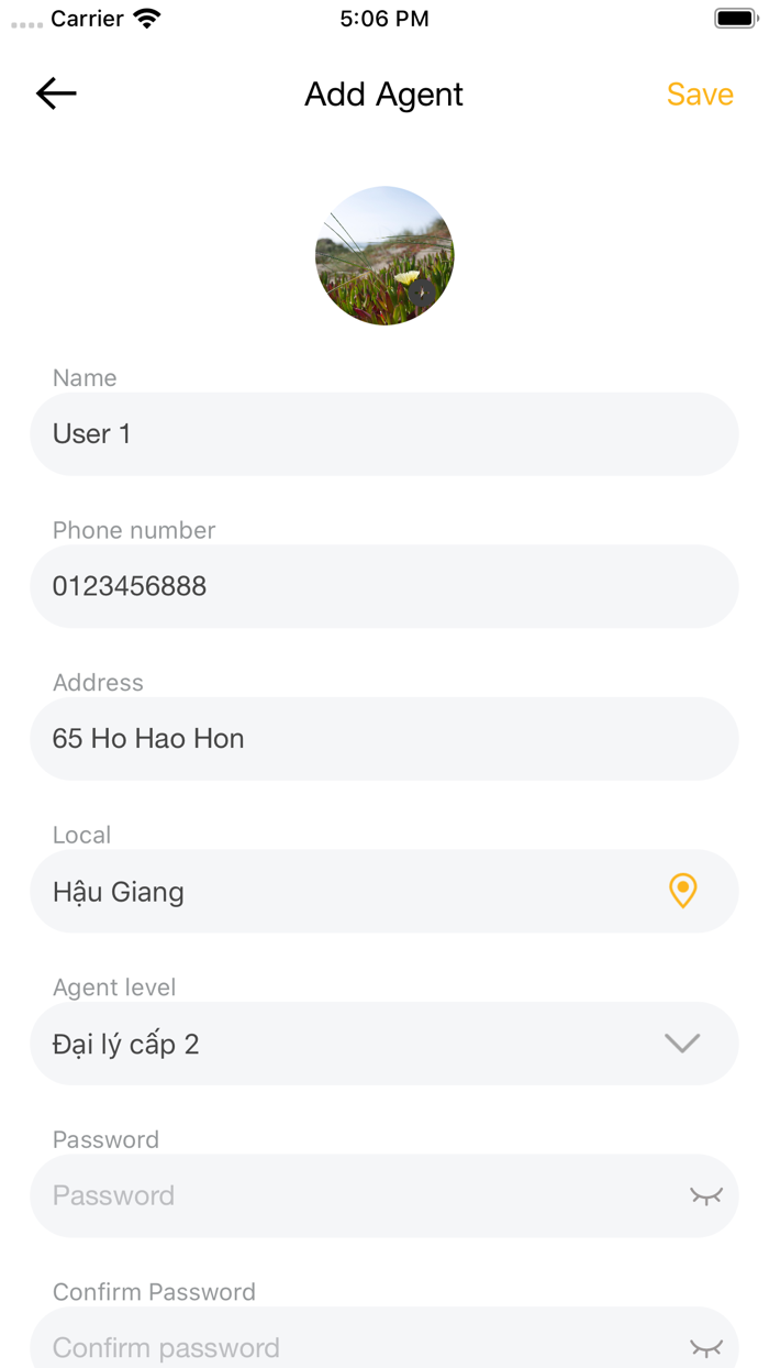 App phân phối