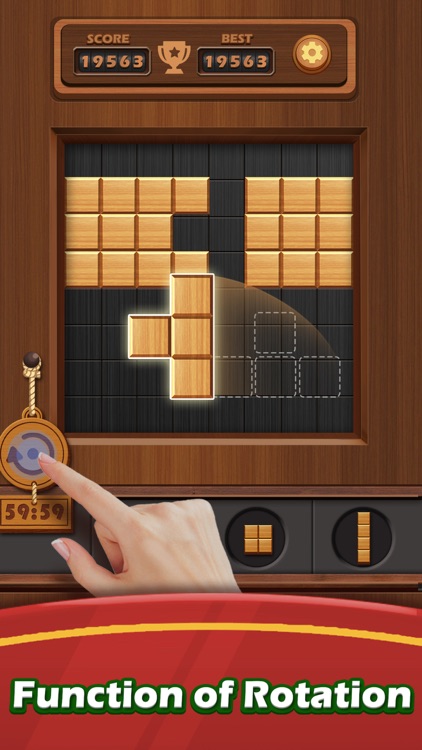 Wood Cube Puzzle: Circle Fill screenshot-3