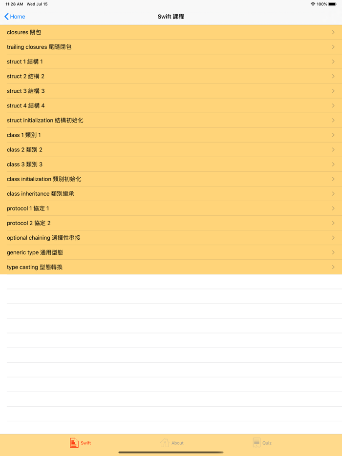 LearningForSwift Part II
