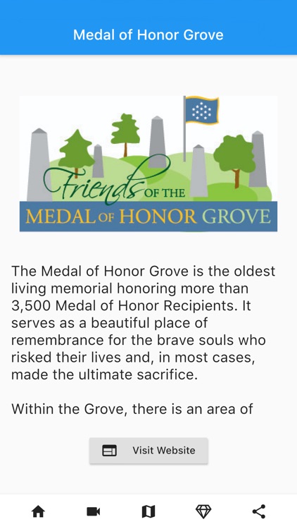 Medal of Honor Grove