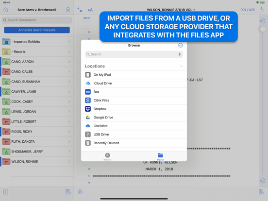 TranscriptPad - Review Depos screenshot 2