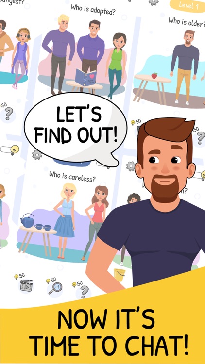 Who is? 2 Brain Puzzle & Chats screenshot-4