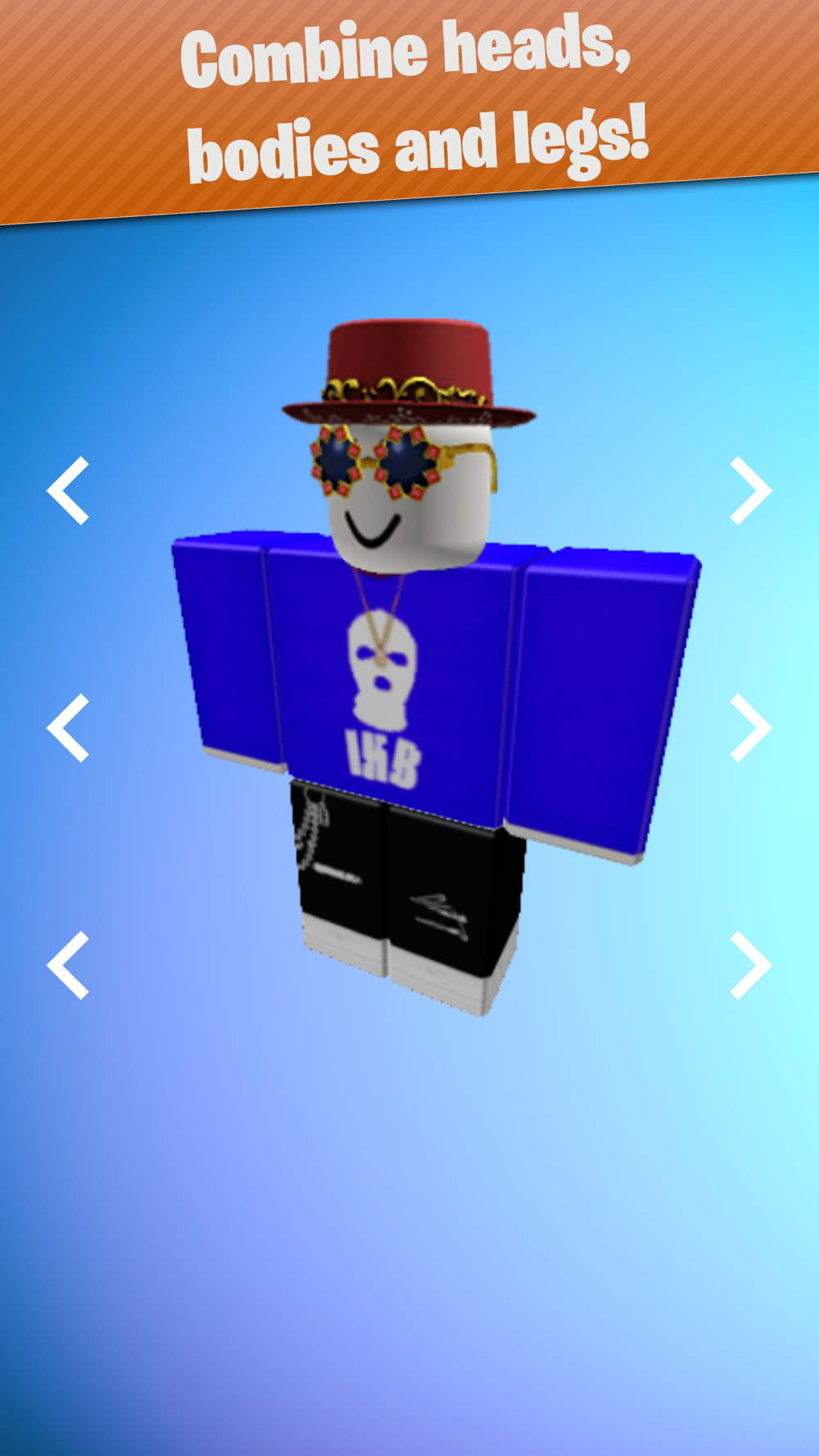 Rokins Skin Maker For Roblox Free Download App For Iphone Steprimo Com - roblox combine hat