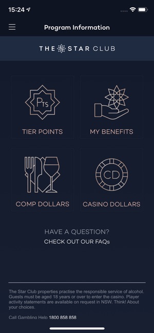 Star casino tier points redeem