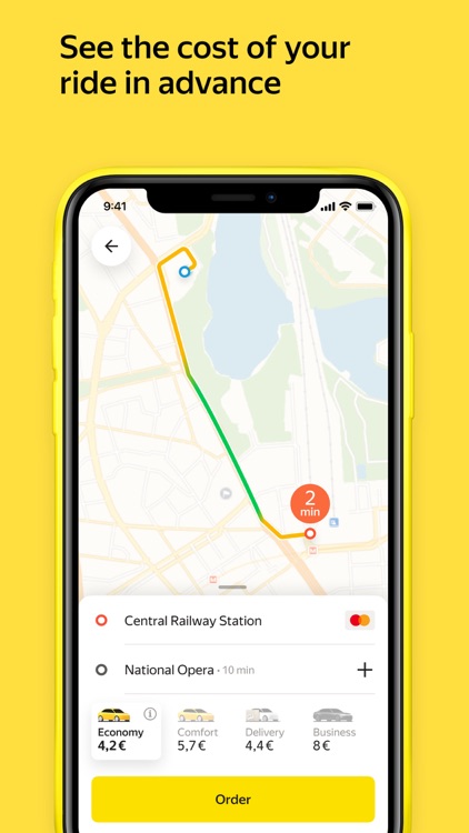 Yandex Go — taxi and delivery screenshot-0