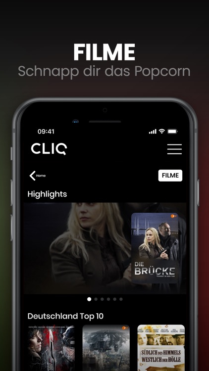 CLIQ Streaming Alles in Einem screenshot-5