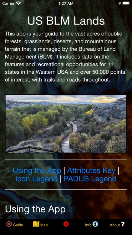 BLM Public Lands Map Guide USA