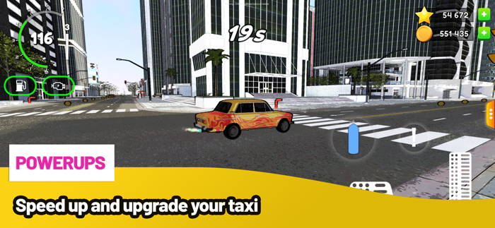 Mad Taxi City Runner