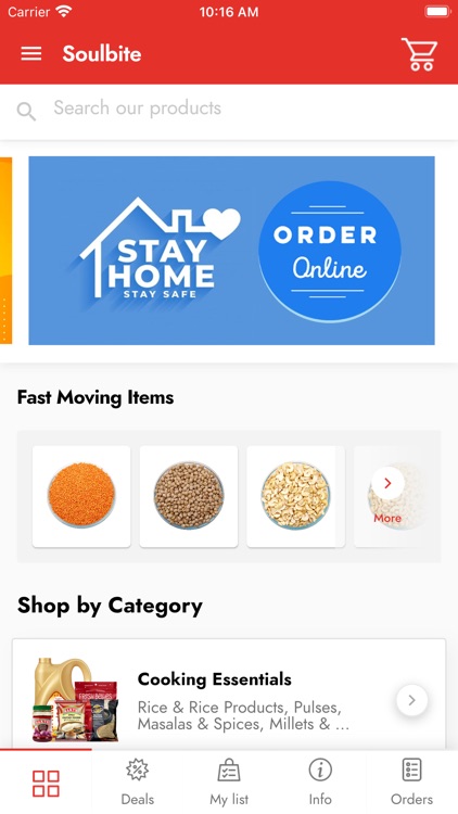 Soulbite Online Grocery Store