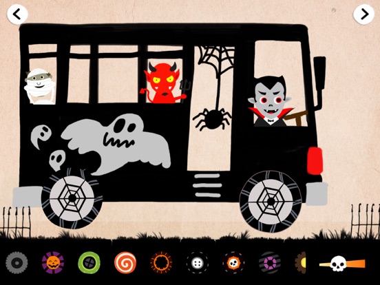 Halloween Car:Kids Game(Full) screenshot 3