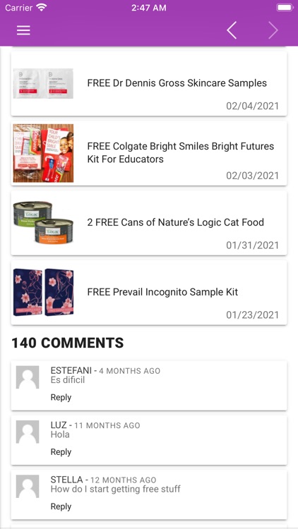 FREE Samples Finder screenshot-8