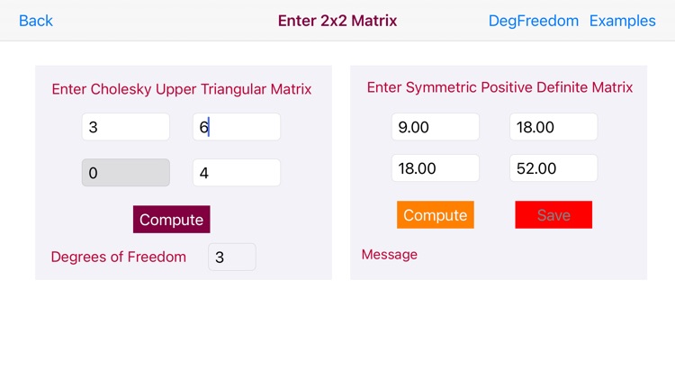 Wishart Distribution Matrix screenshot-9